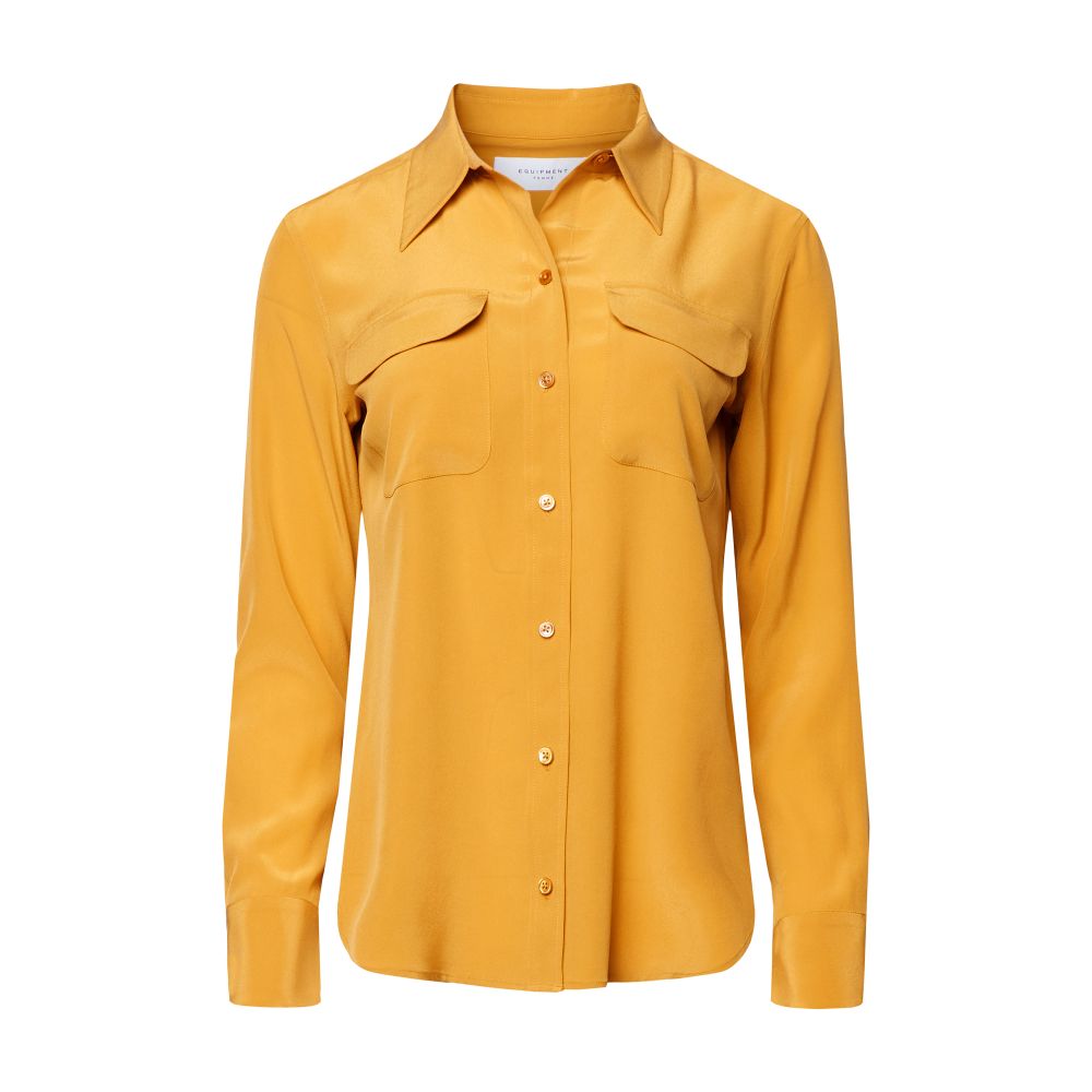 Equipment Signature slim silk shirt