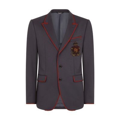 Dolce & Gabbana Deconstructed jersey jacket