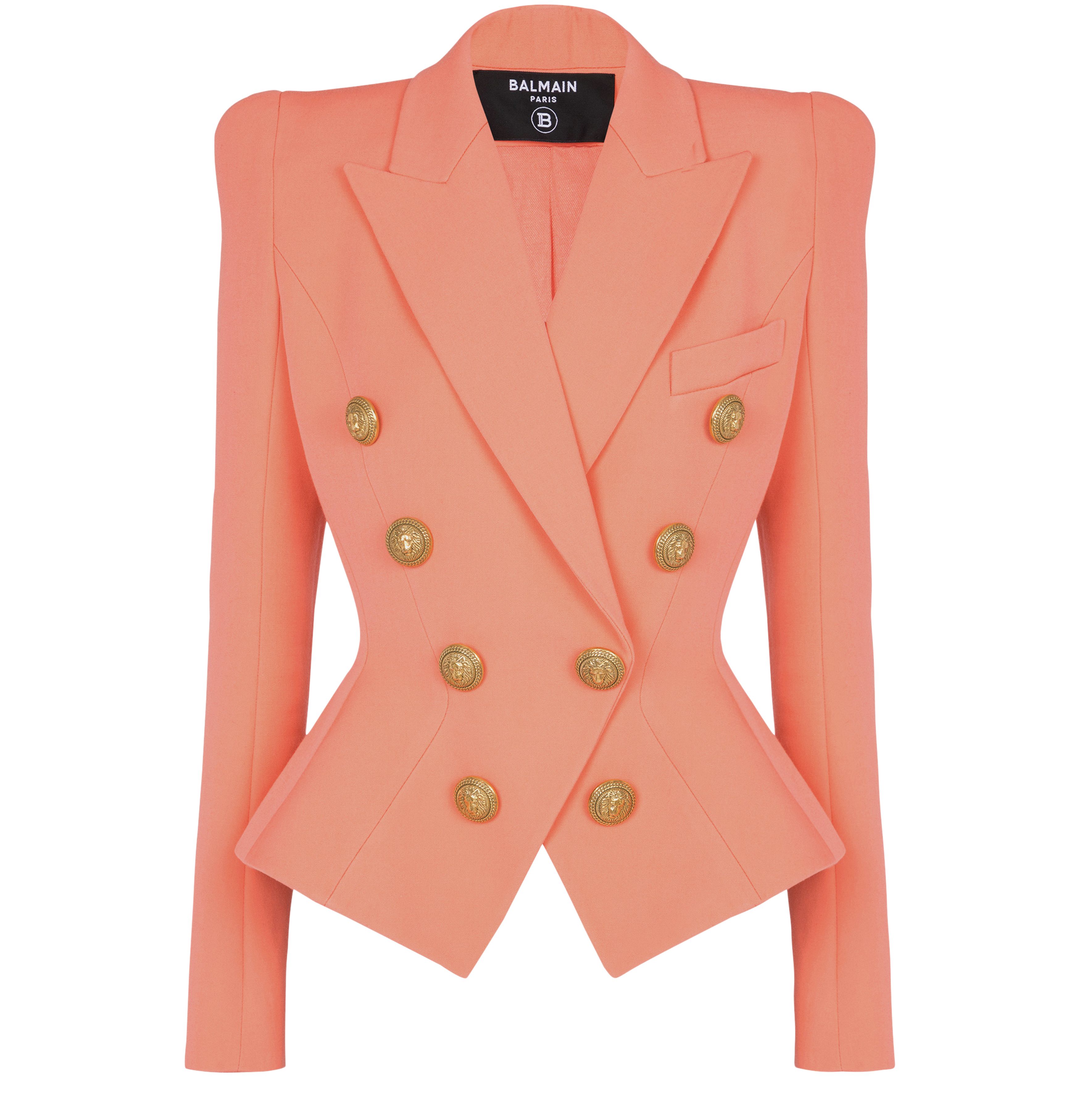 Balmain Belted jacket with 8 buttons