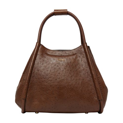 Max Mara Marinsostrich top handle bag