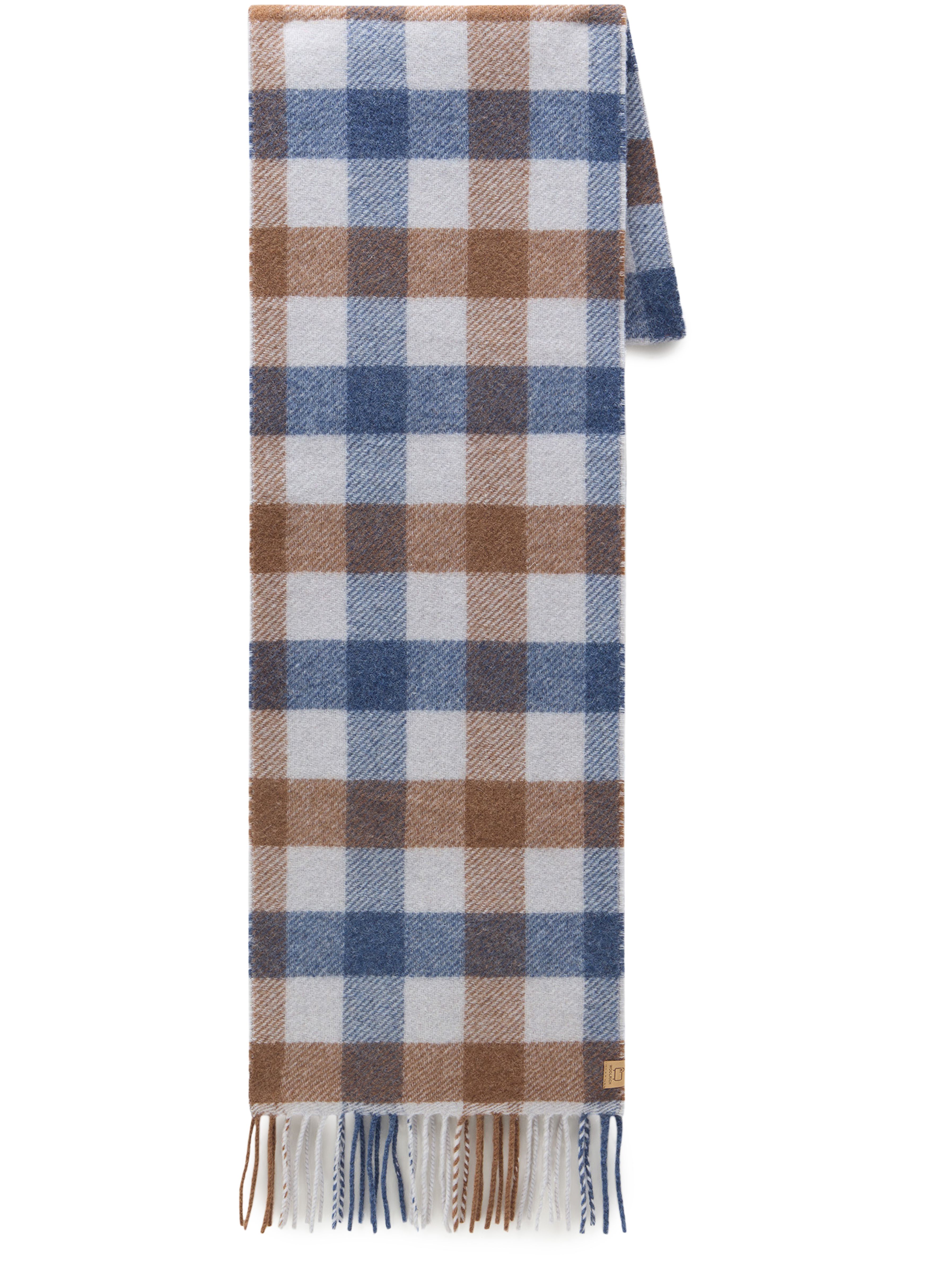 Woolrich Plaid Scarf in Wool Blend