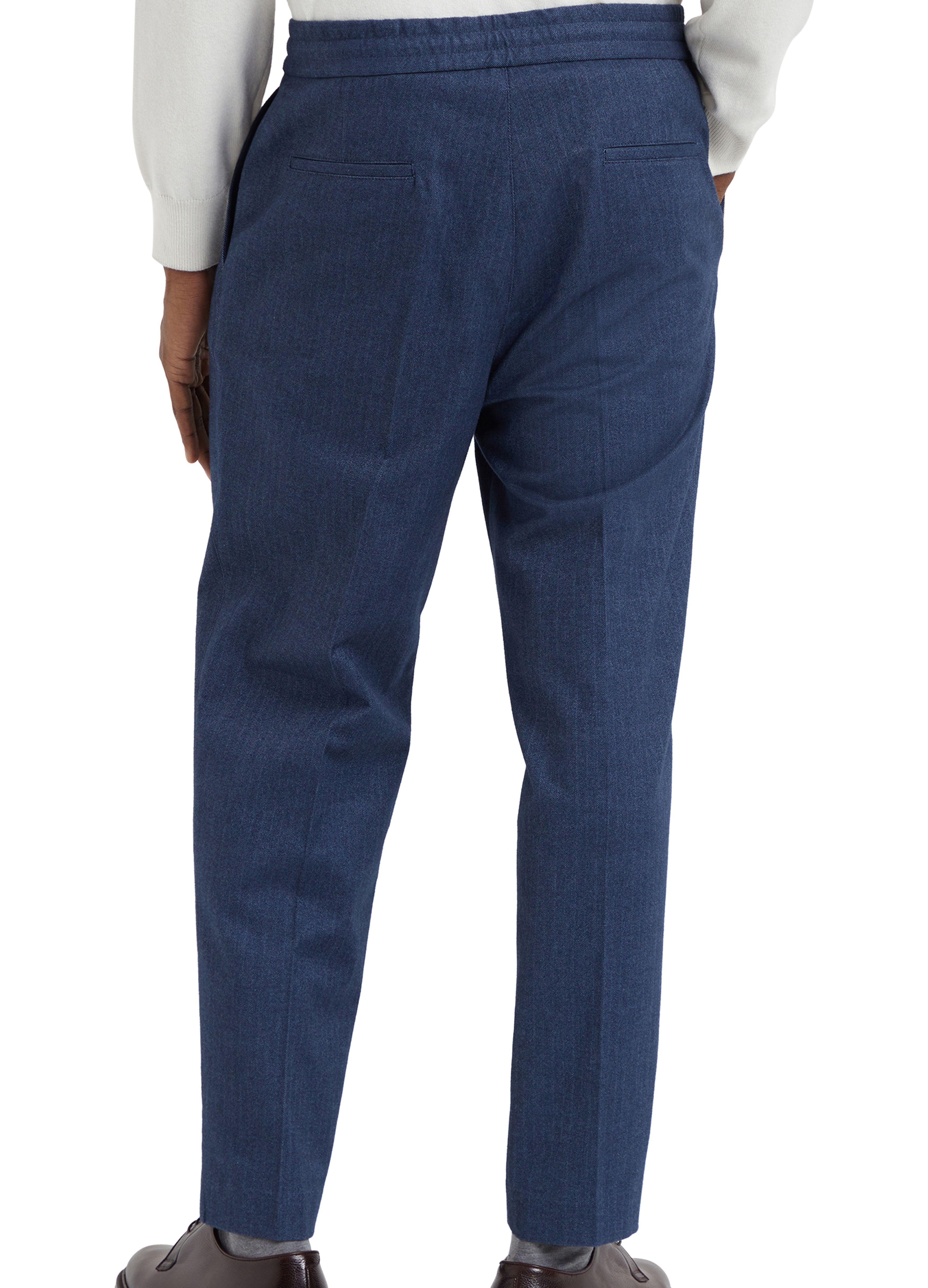 Brunello Cucinelli Leisure fit trousers with double pleats