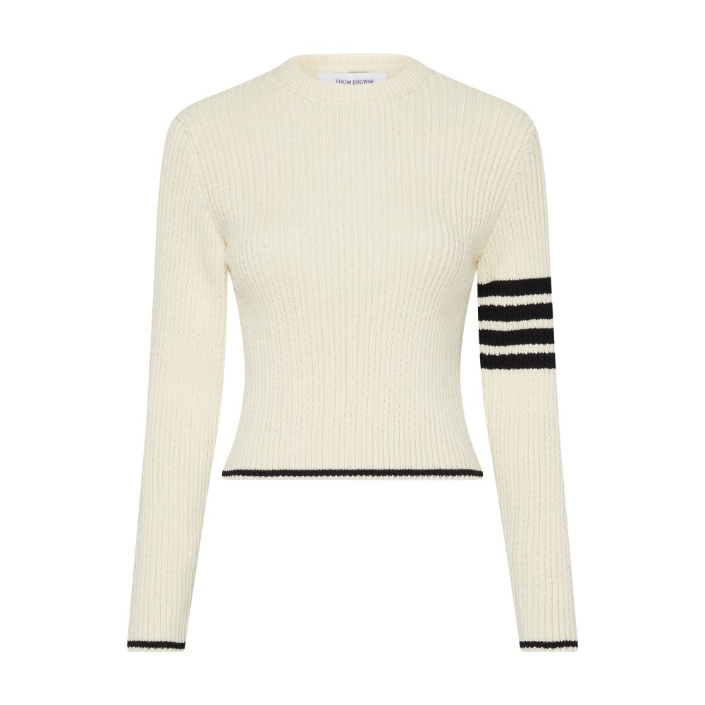 Thom Browne 4-Bar sweater