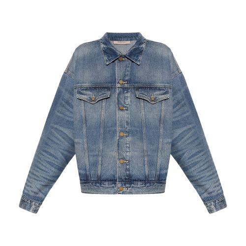 Fear Of God Essentials Denim jacket with logo