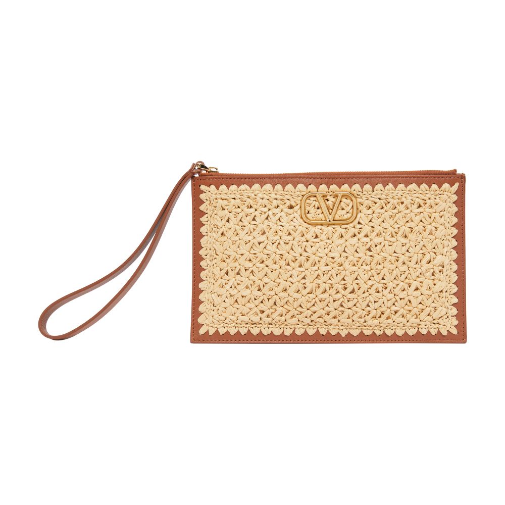 VALENTINO GARAVANI Medium Vlogo Signature clutch