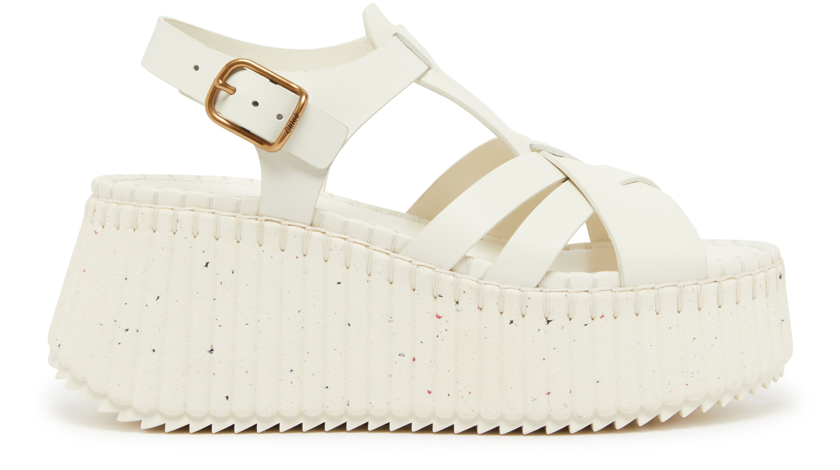 Chloé Nama wedge sandals