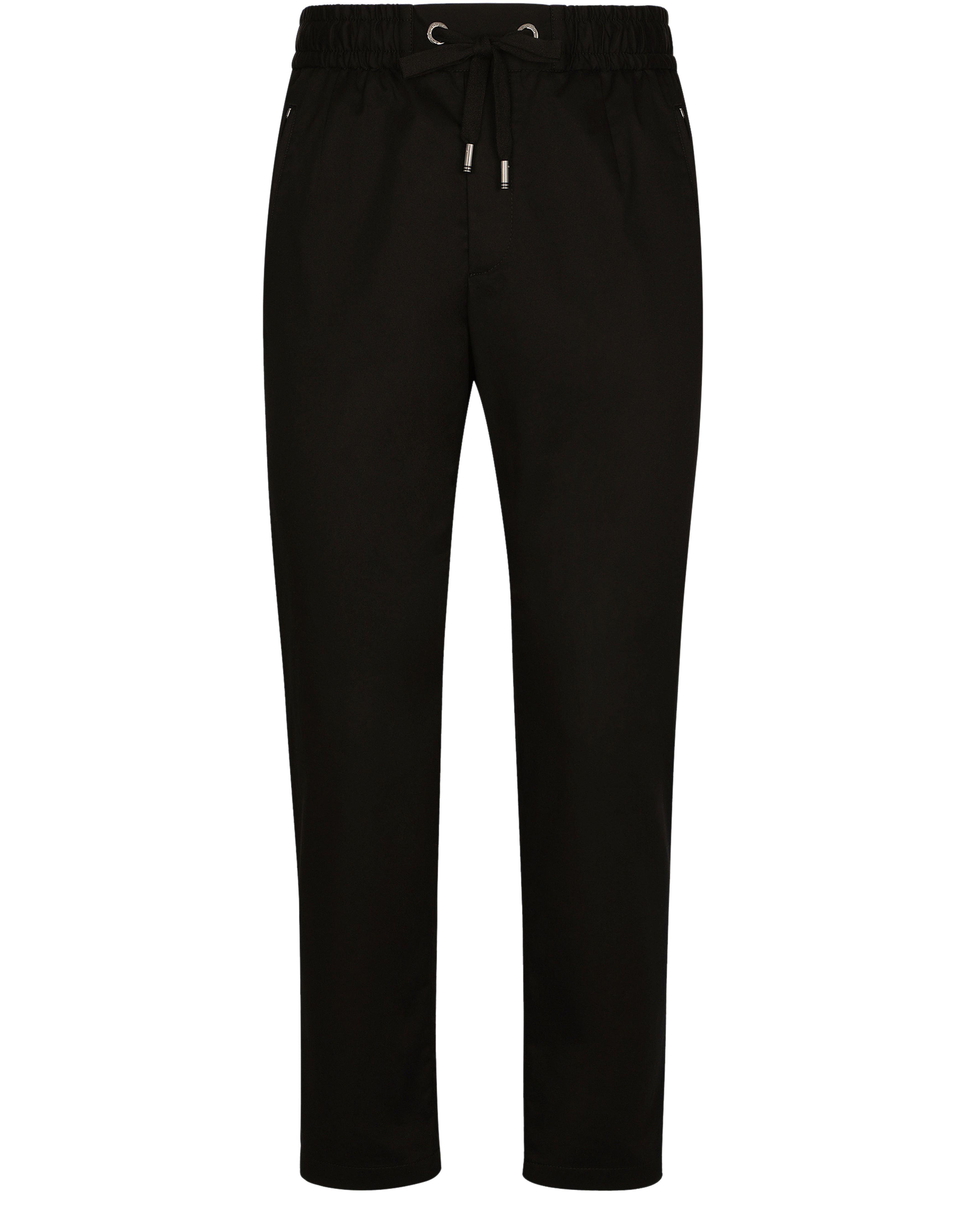 Dolce & Gabbana Stretch cotton jogging pants with tag