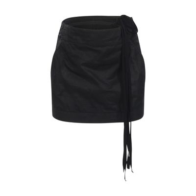 Ann Demeulemeester Magdalena Slouchy Waist Mini Skirt