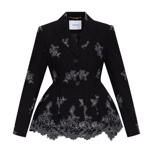 Erdem ‘Marlene' blazer with floral motif