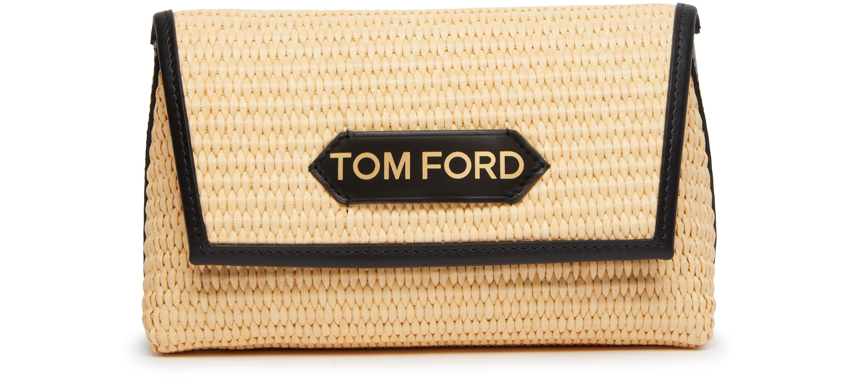 Tom Ford Mini bag with raffia chain