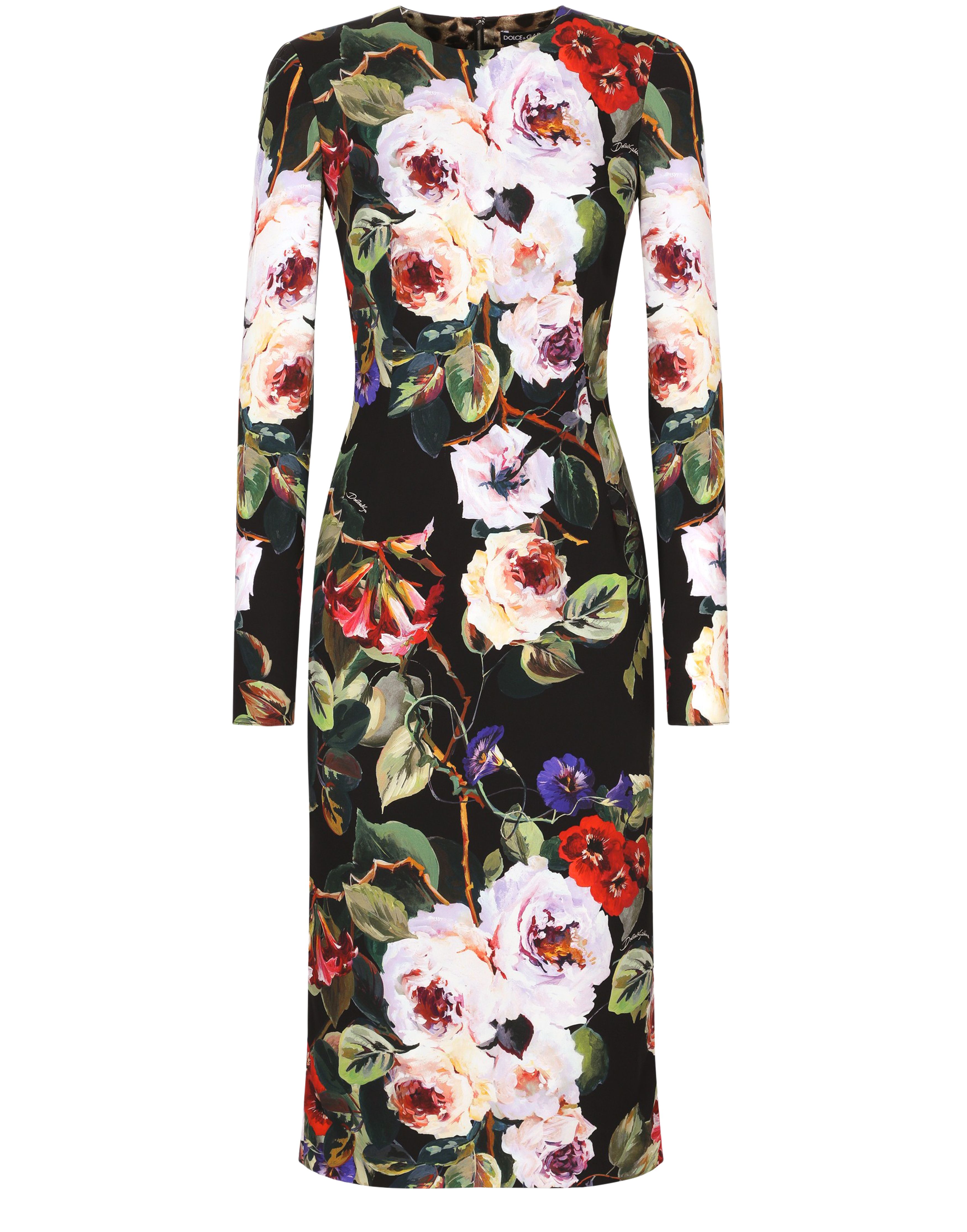 Dolce & Gabbana Charmeuse sheath dress