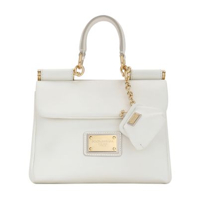 Dolce & Gabbana Small calfskin Sicily soft bag