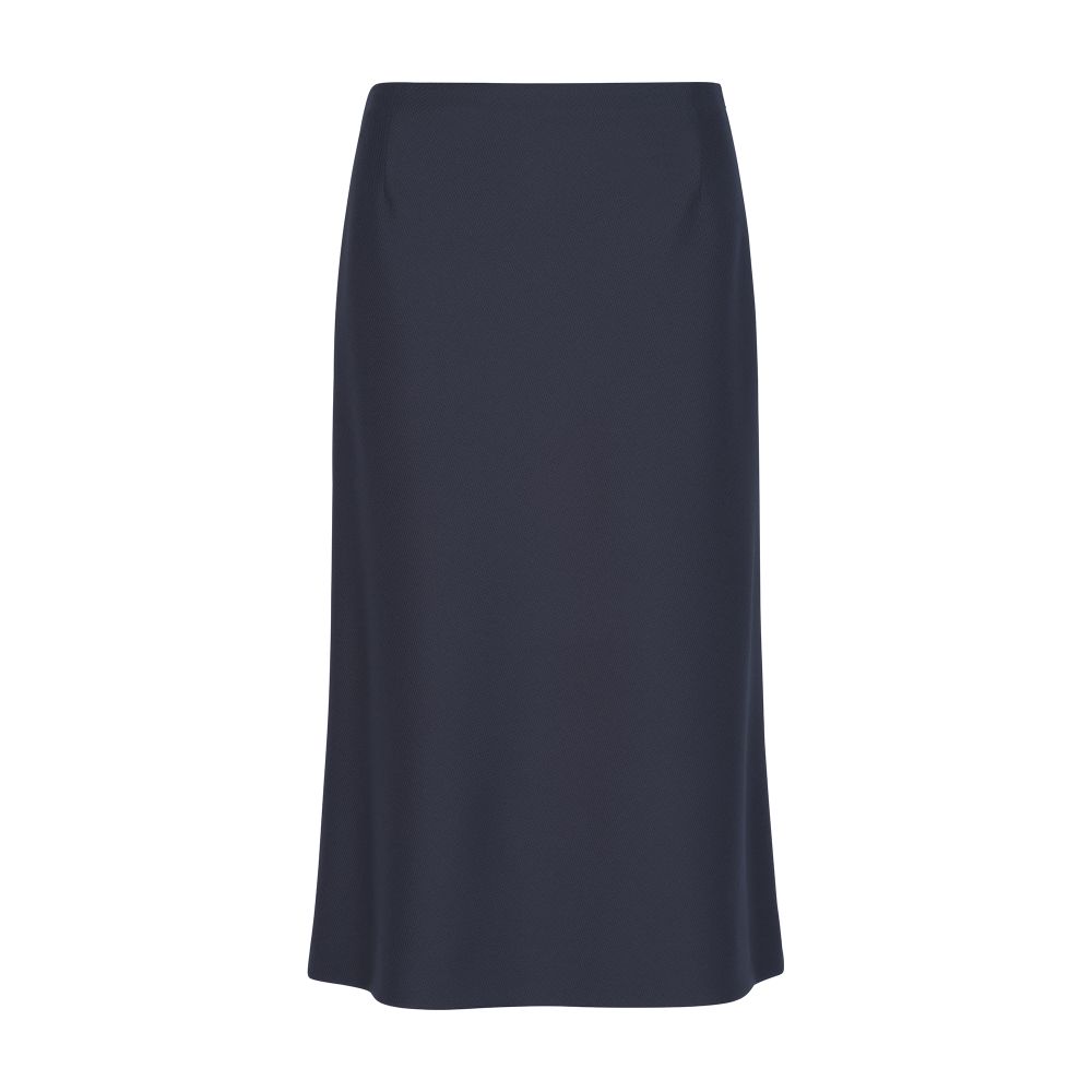 Maison Margiela Wool Twill A-Line Skirt