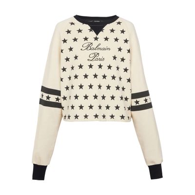 Balmain Balmain Signature Stars Sweatshirt