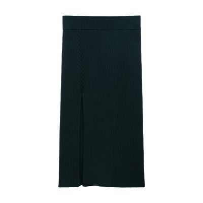 Filippa K Asymmetric braid skirt