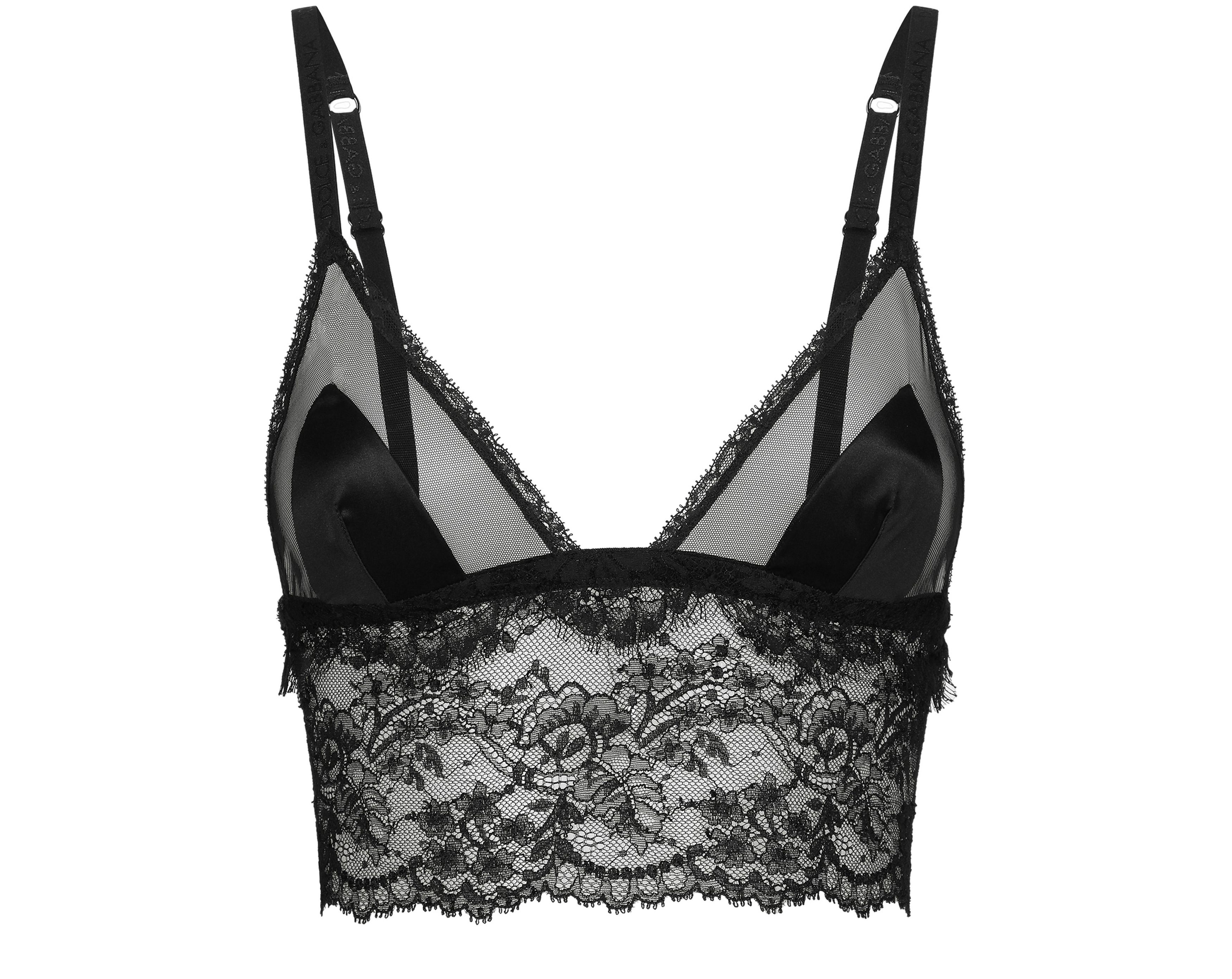 Dolce & Gabbana Soft cup satin bralette