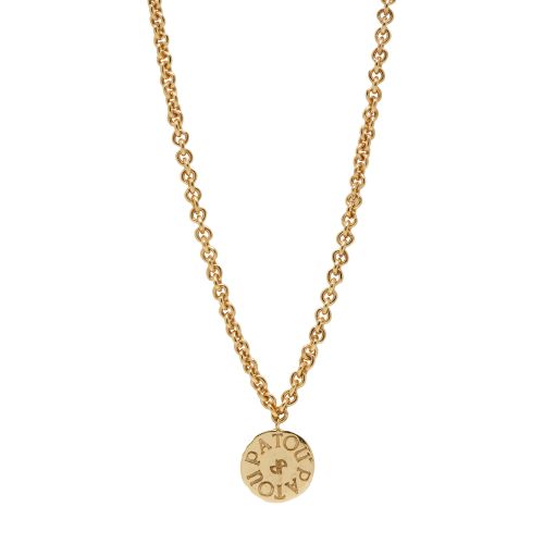 Patou Antique Coin Charm Necklace