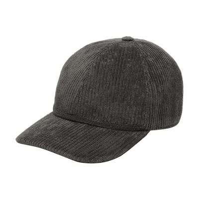 Brunello Cucinelli Baseball Cap with monili