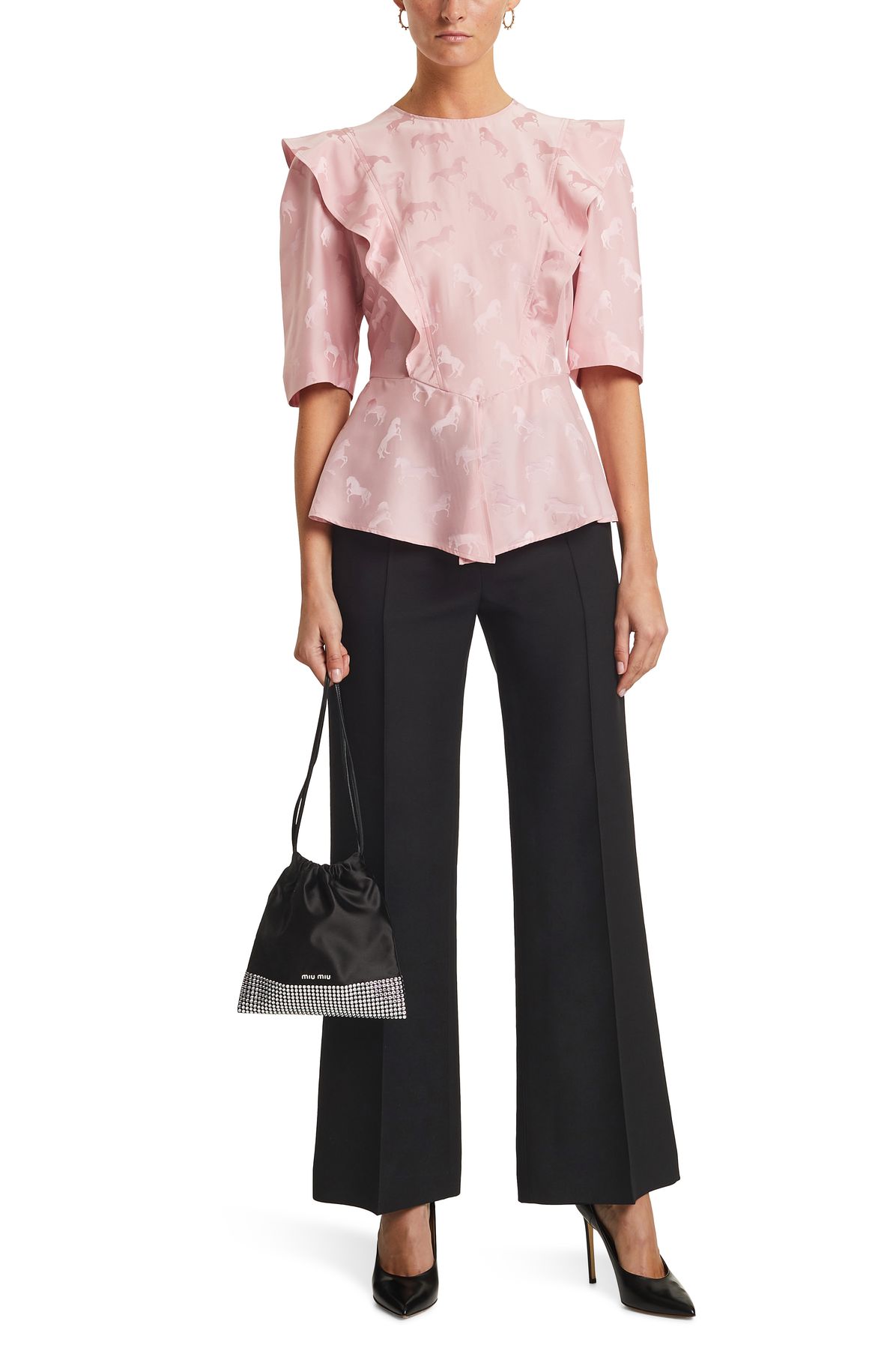 VALENTINO GARAVANI Pleated trousers