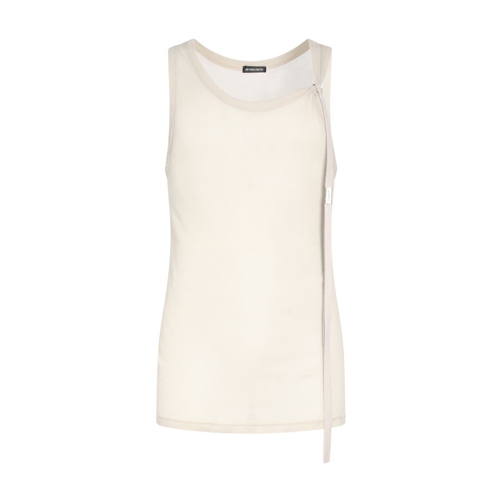 Ann Demeulemeester Seva tank top light cotton rib