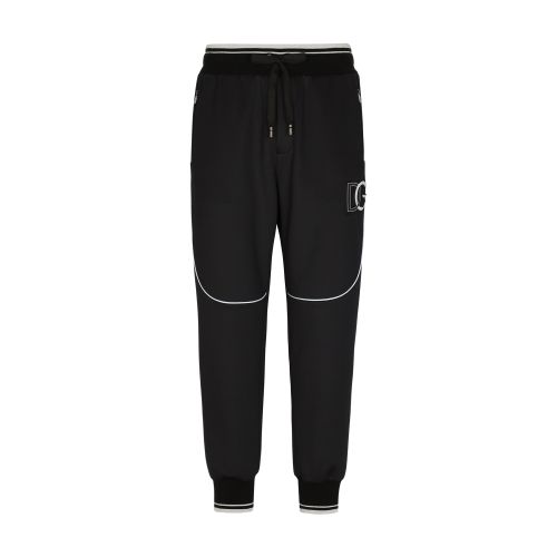 Dolce & Gabbana Jogging pants with embossed DG logo