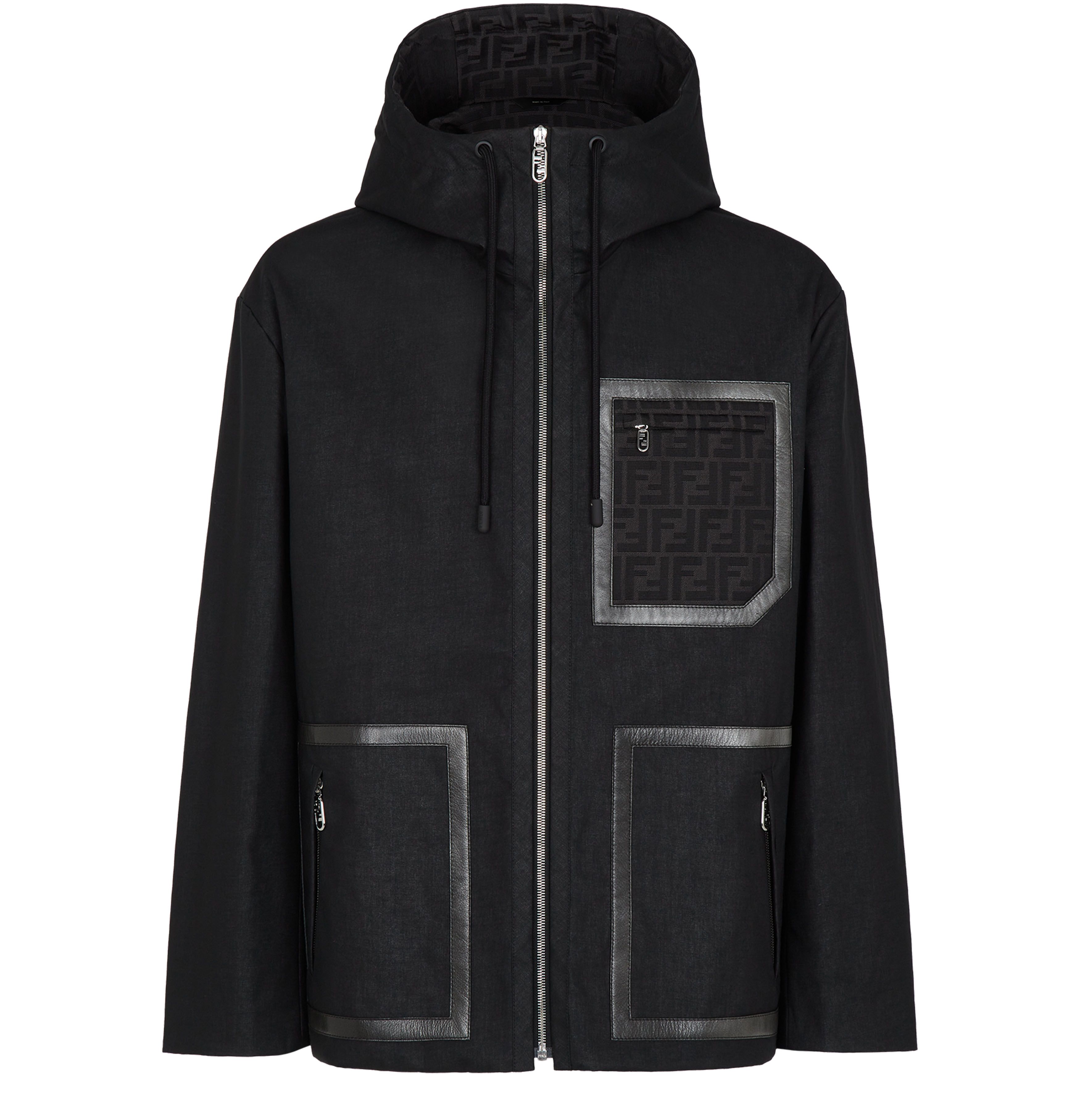 FENDI Short parka with high collar