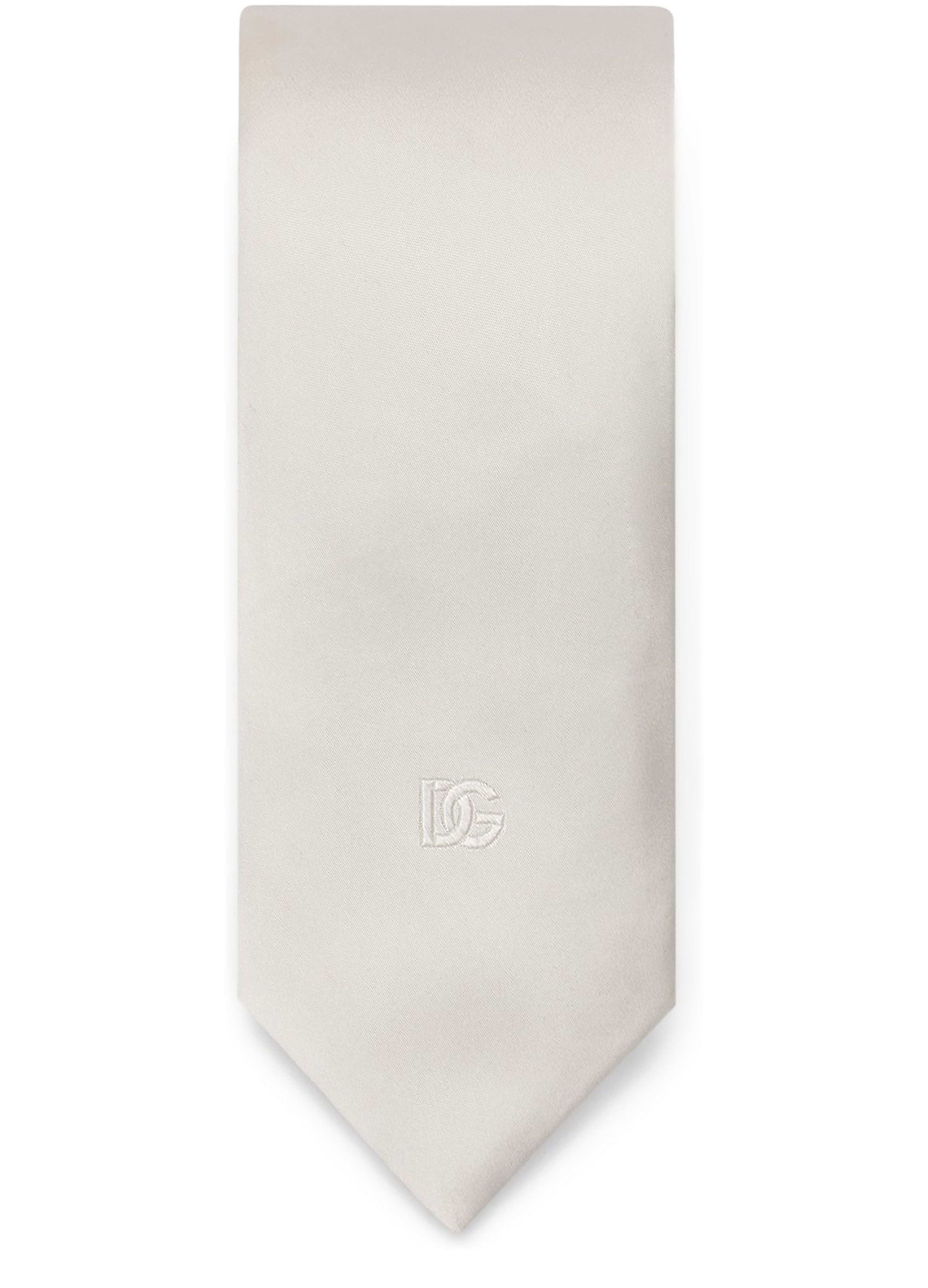 Dolce & Gabbana Silk tie with DG logo