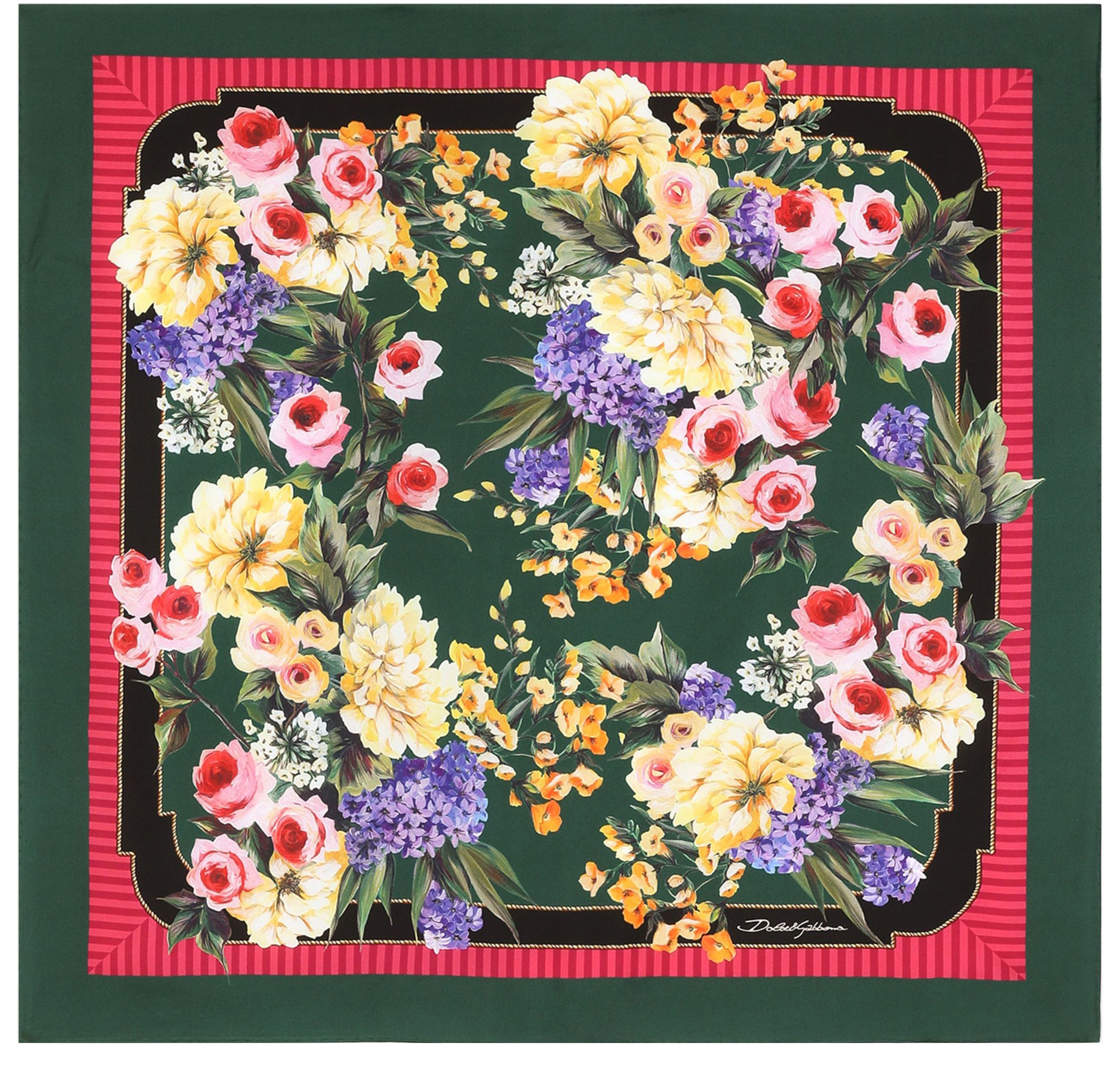 Dolce & Gabbana Twill scarf (70 x 70)