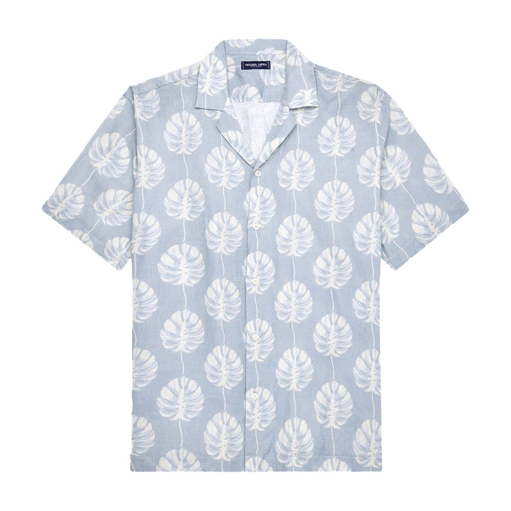 Frescobol Carioca Roberto shirt botânico leaf print