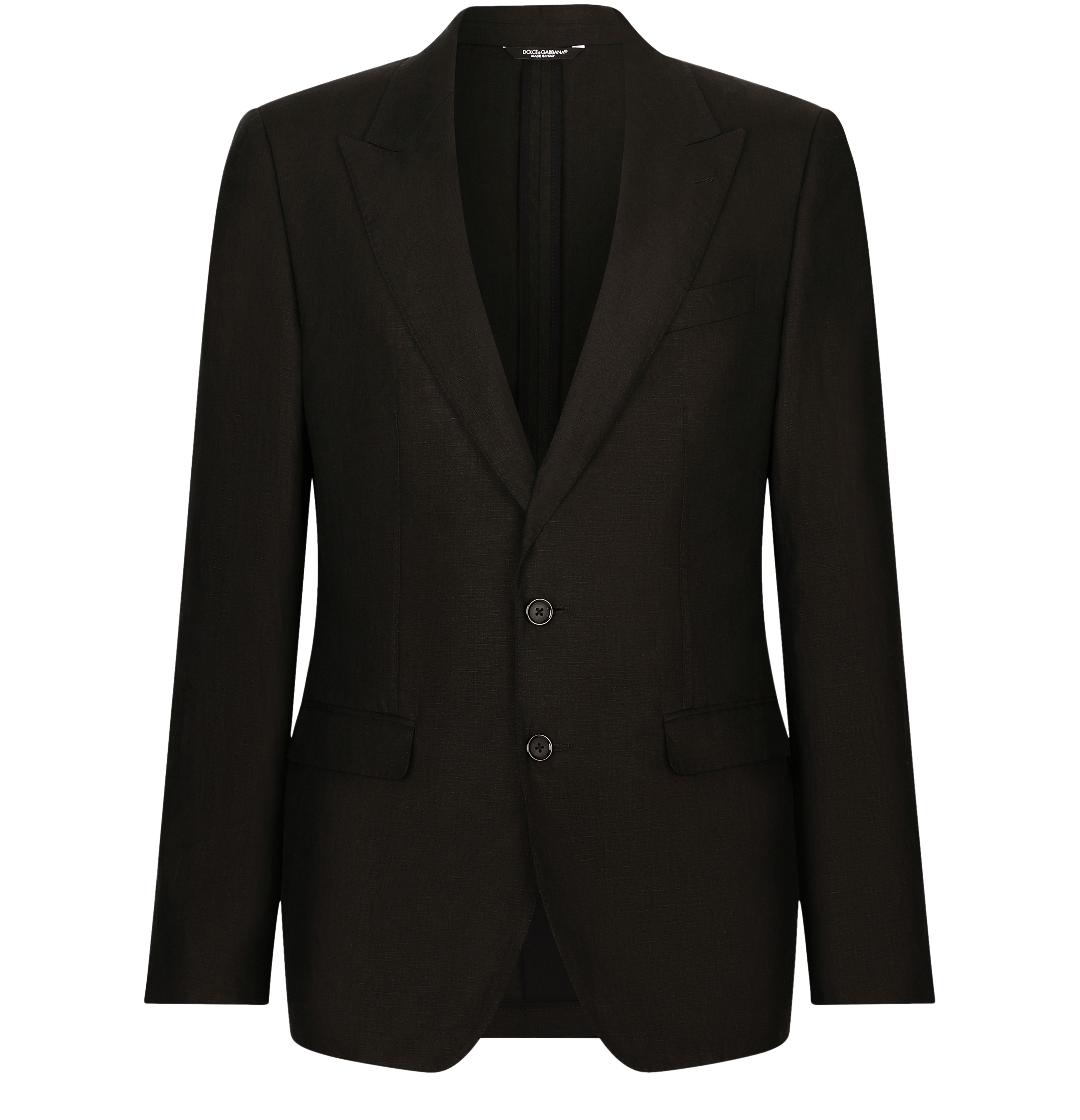 Dolce & Gabbana Taormina Linen Single-Breasted Jacket