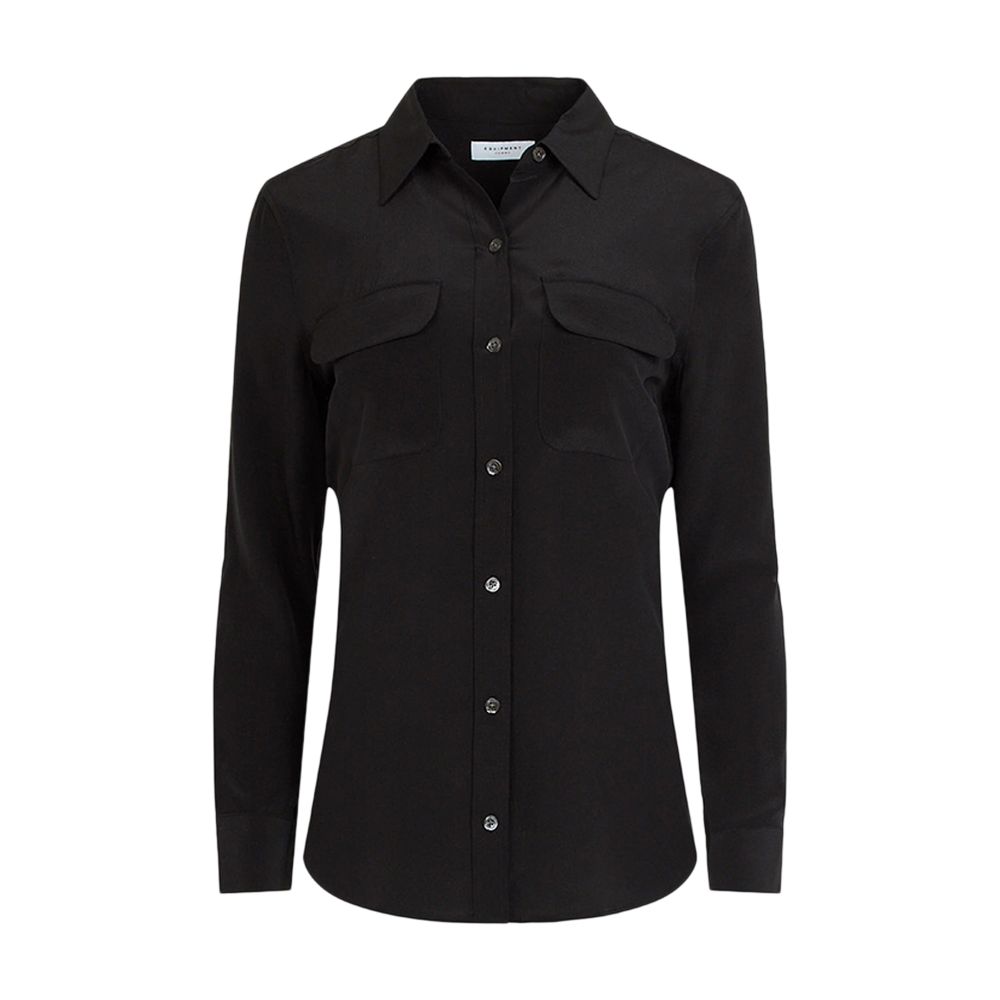 Equipment Signature slim silk shirt