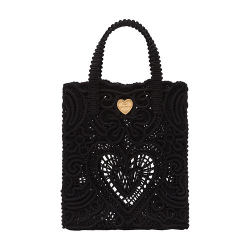 Dolce & Gabbana Small cordonetto lace shopper