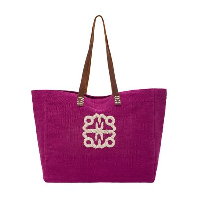  Paraguan embroidered canvas tote bag