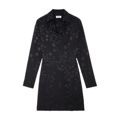 Zadig & Voltaire Ravy Silk Jacquard Dress