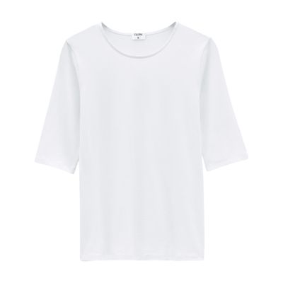 Filippa K Cotton stretch scoop neck top