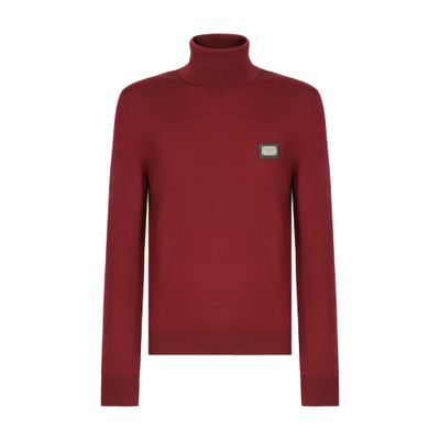 Dolce & Gabbana Wool turtle-neck sweater