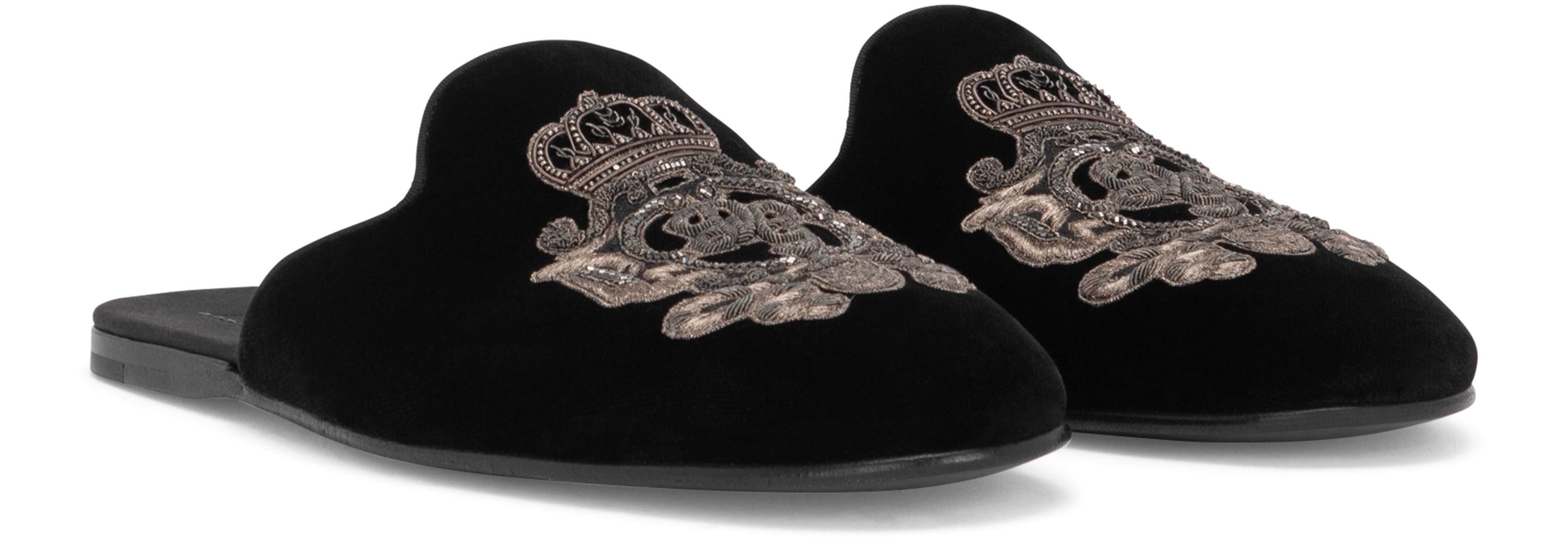 Dolce & Gabbana Velvet slipper