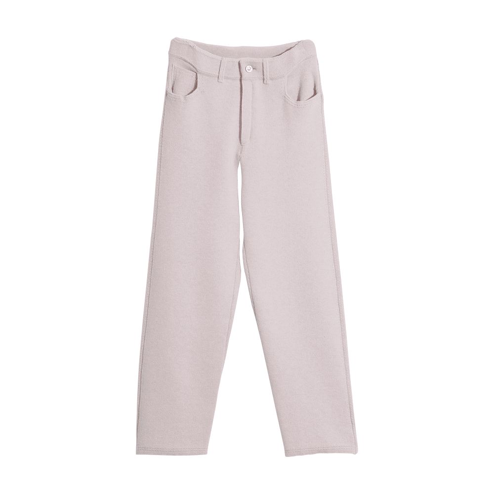 Barrie Denim cashmere and cotton boyfriend trousers