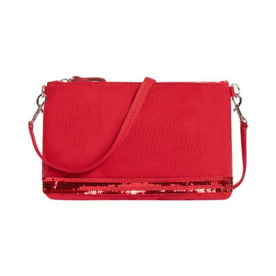  Zipped clutch