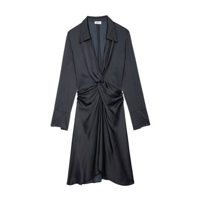 Zadig & Voltaire Rozo satin dress