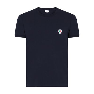 Dolce & Gabbana Round-neck stretch cotton t-shirt