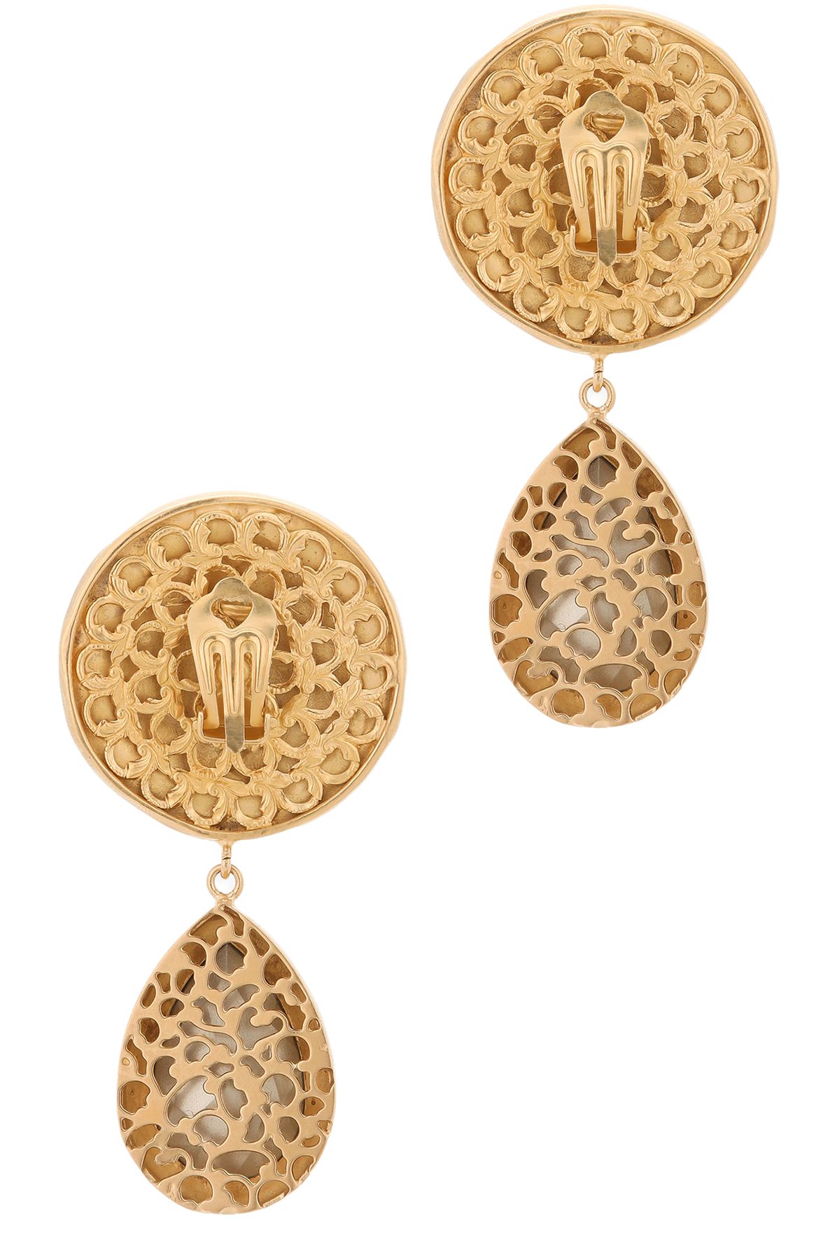 Dolce & Gabbana Earrings with rhinestone pendants