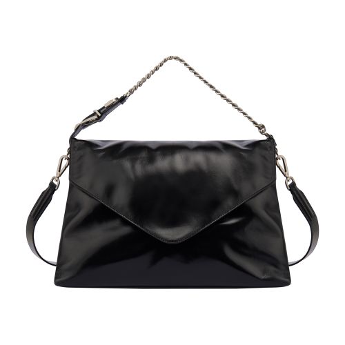 Alberta Ferretti Medium Dori bag in patent nappa leather