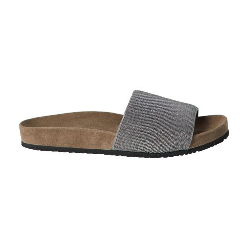 Brunello Cucinelli Suede mules