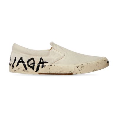 Balenciaga Paris Slip On Graffiti sneakers