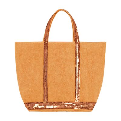  Linen M cabas tote