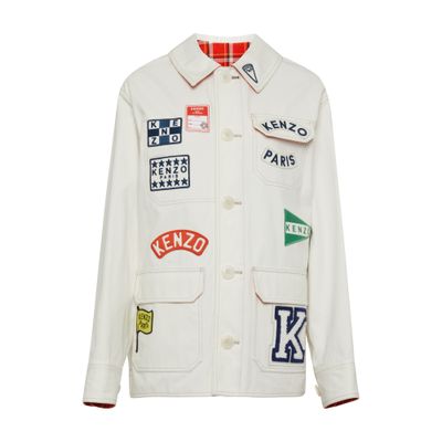 Kenzo Workwear jacket with badges