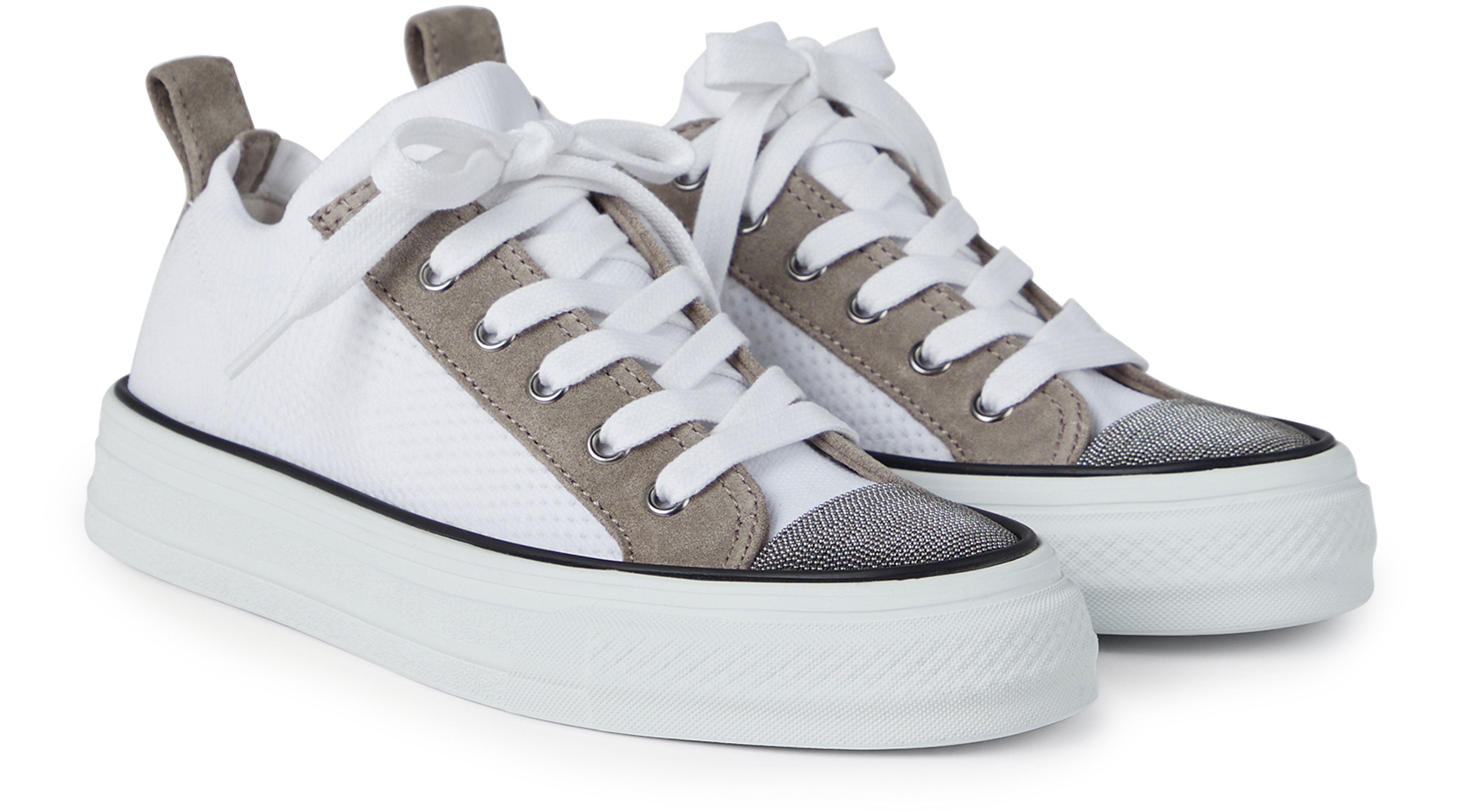 Brunello Cucinelli Sneakers with Monili trim