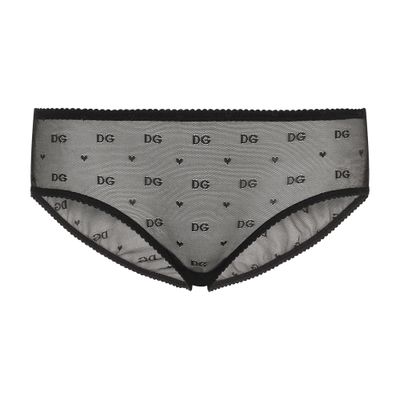 Dolce & Gabbana Jacquard tulle briefs