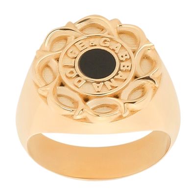 Dolce & Gabbana Floral enameled ring